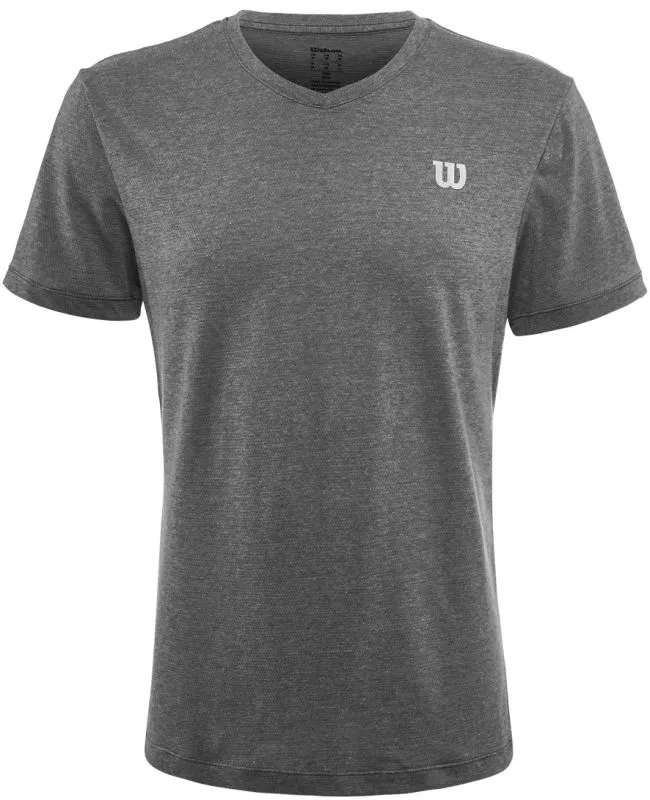 Wilson Training V-Neck Tee - ebony Wilson Training V-Neck Tee - ebony
