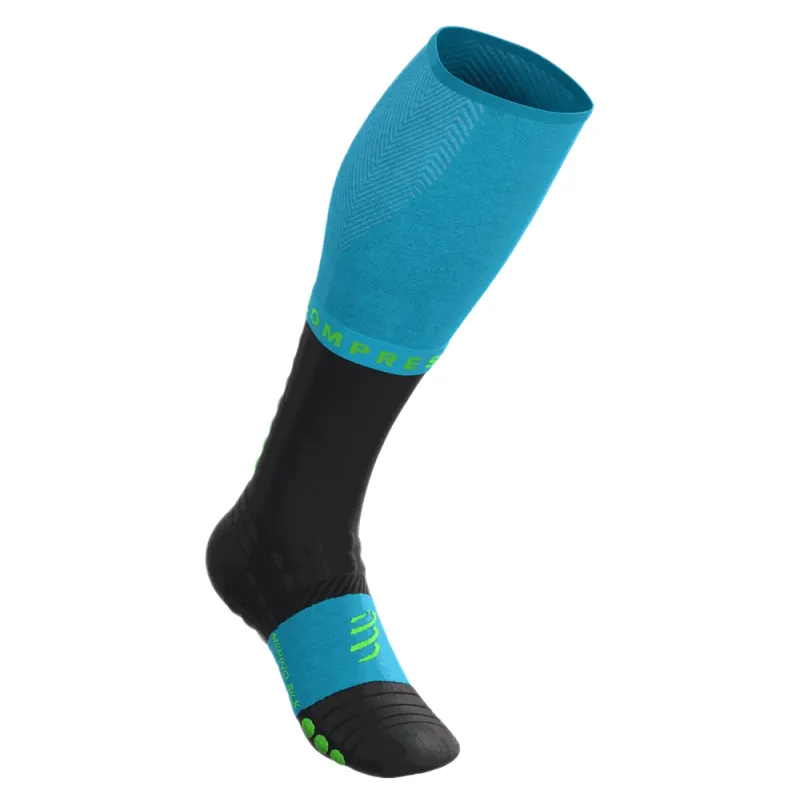 Compressport Full Winter Run 1P - norse blue/black