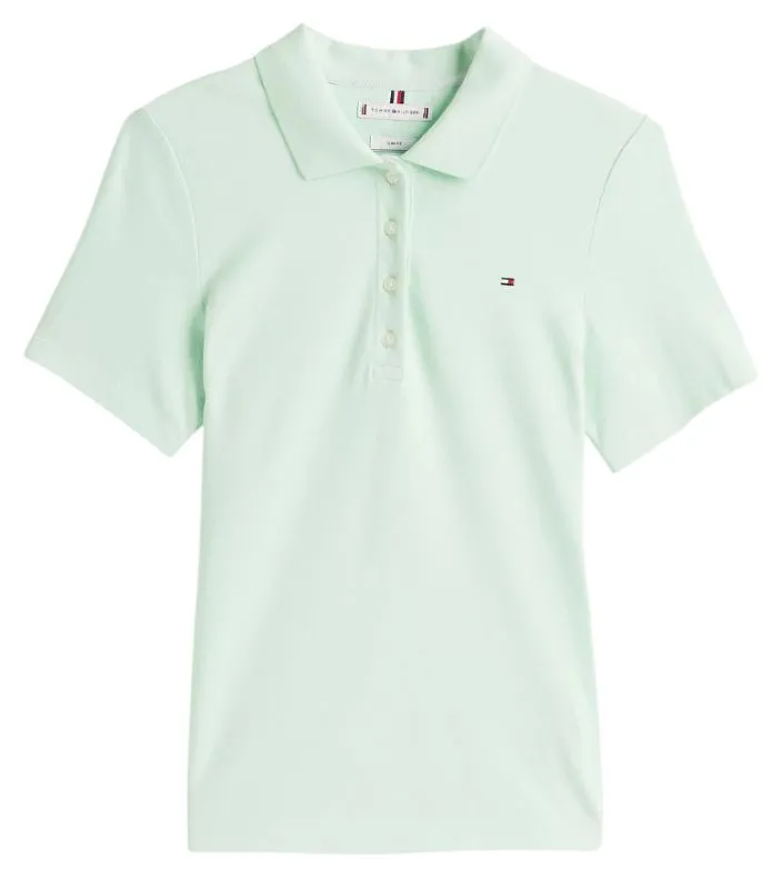 WW0WW43225_LXY_alternate4-Photoroom Tommy Hilfiger 1985 Slim Pique Short Sleeves