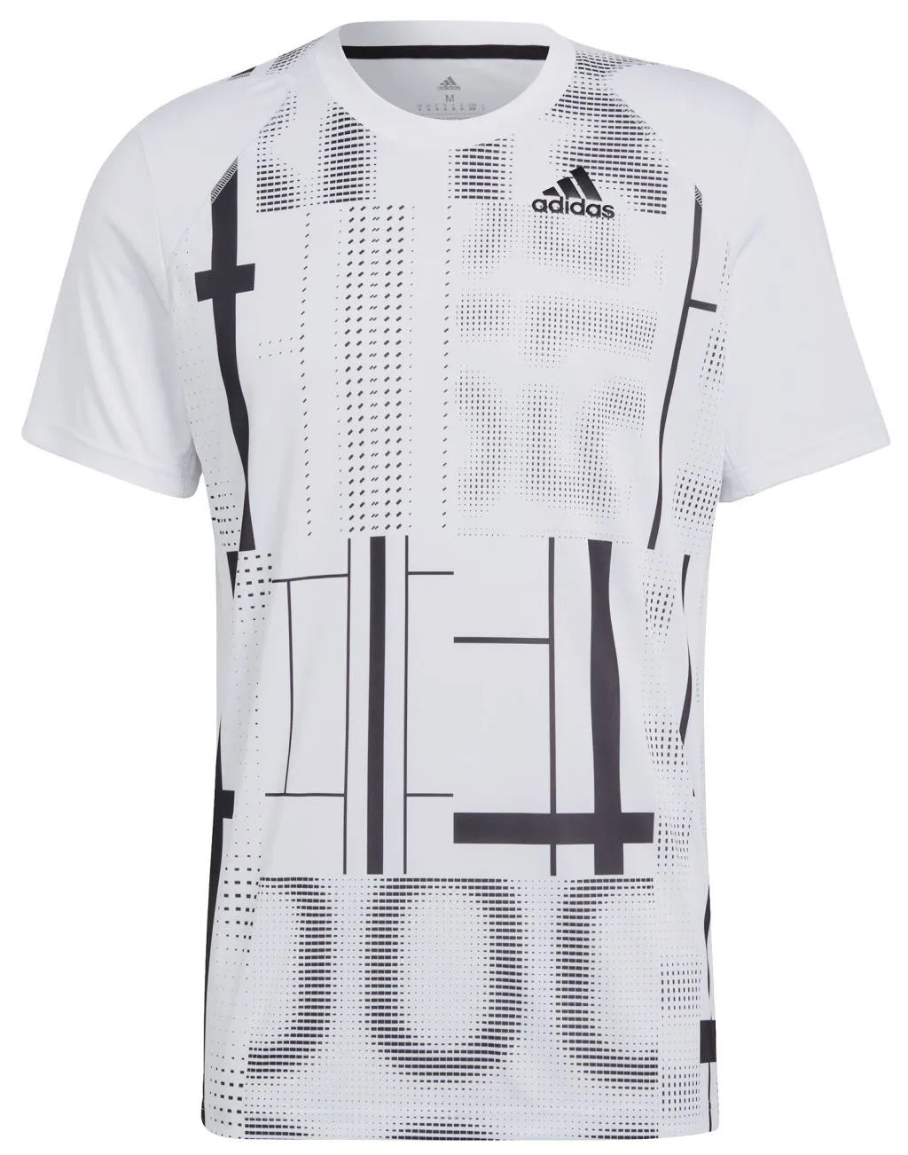 Adidas Club Graphic Tee - white/black