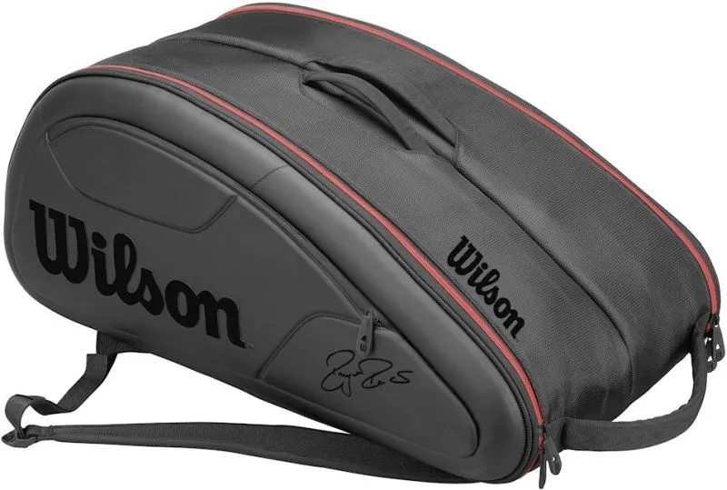 wilson-federer-dna-12-pk-bag-black-2 Wilson Federer DNA 12 Pk Bag - black