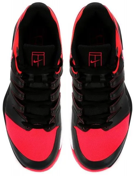 Nike Air Zoom Vapor X Clay - black/solar red/white