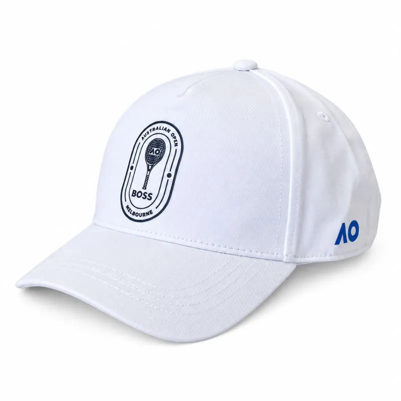 BOSS x AO Kids Logo - white
