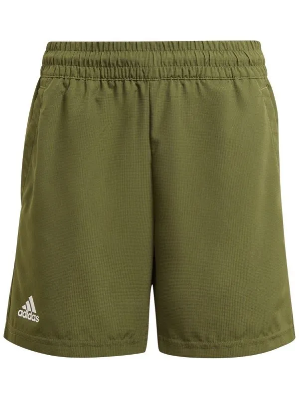 Adidas Club Short Boy - wild pine/white
