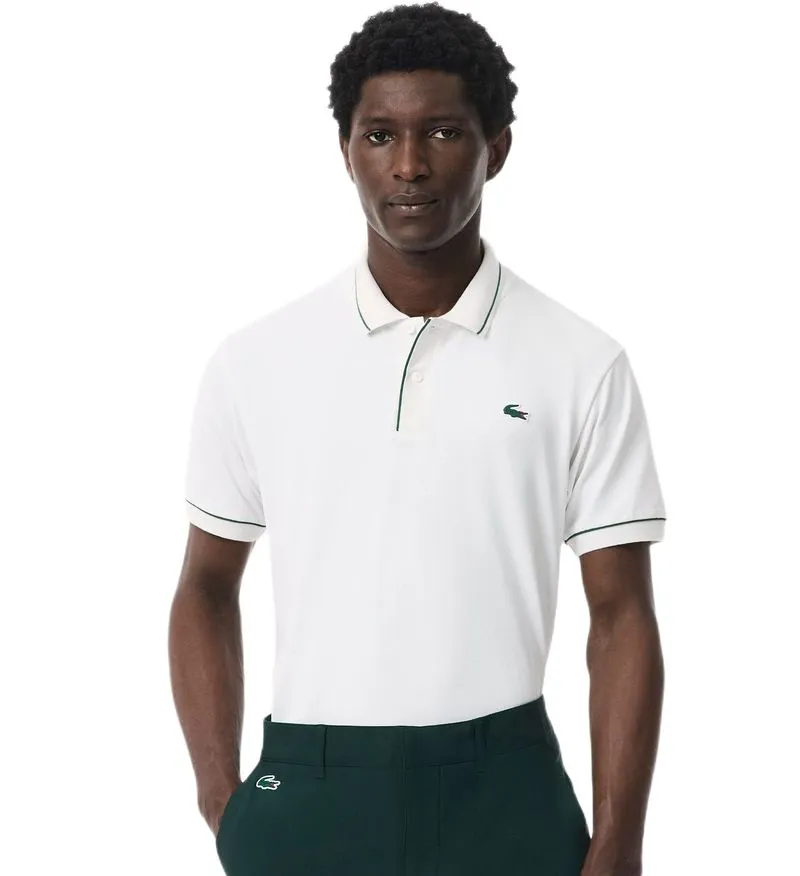 Lacoste Heat Regulating Mini Piqué Golf - white