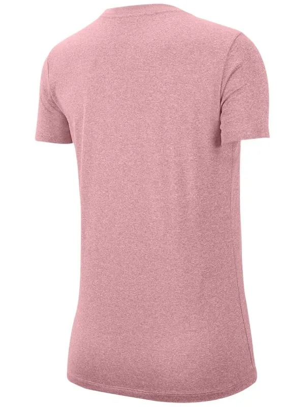Nike Dri-Fit Leg Tee Crew W - pink glaze/black