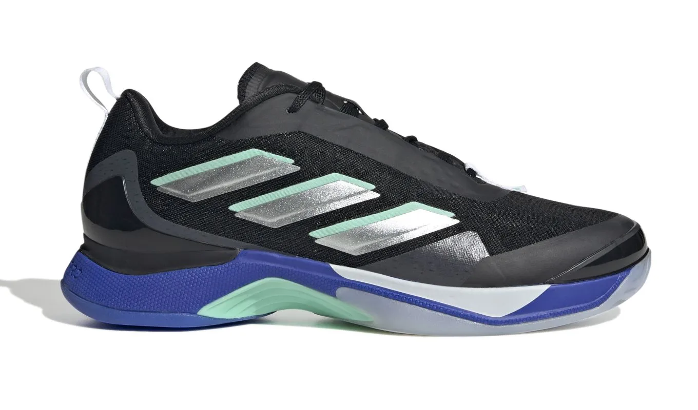 Women’s shoes Adidas Avacourt W - core black/silver metallic/lucid blue - Black