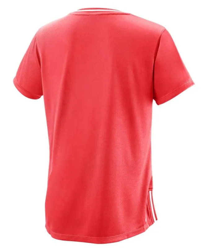 wilson-team-ii-v-neck-w-fiery-cotal-2 Wilson Team II V-Neck W - fiery cotal