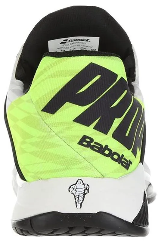 Babolat Propulse Fury All Court Men - white/fluo aero