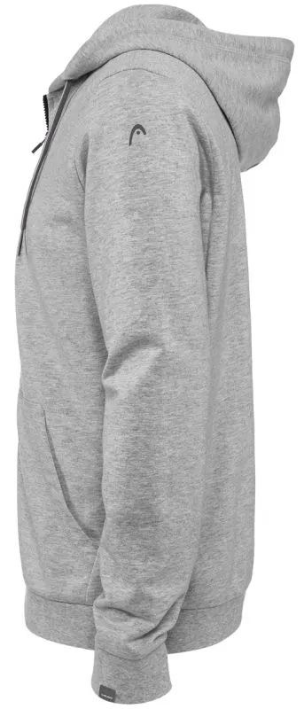 Head Club Fynn Hoodie FZ M - grey melange/black