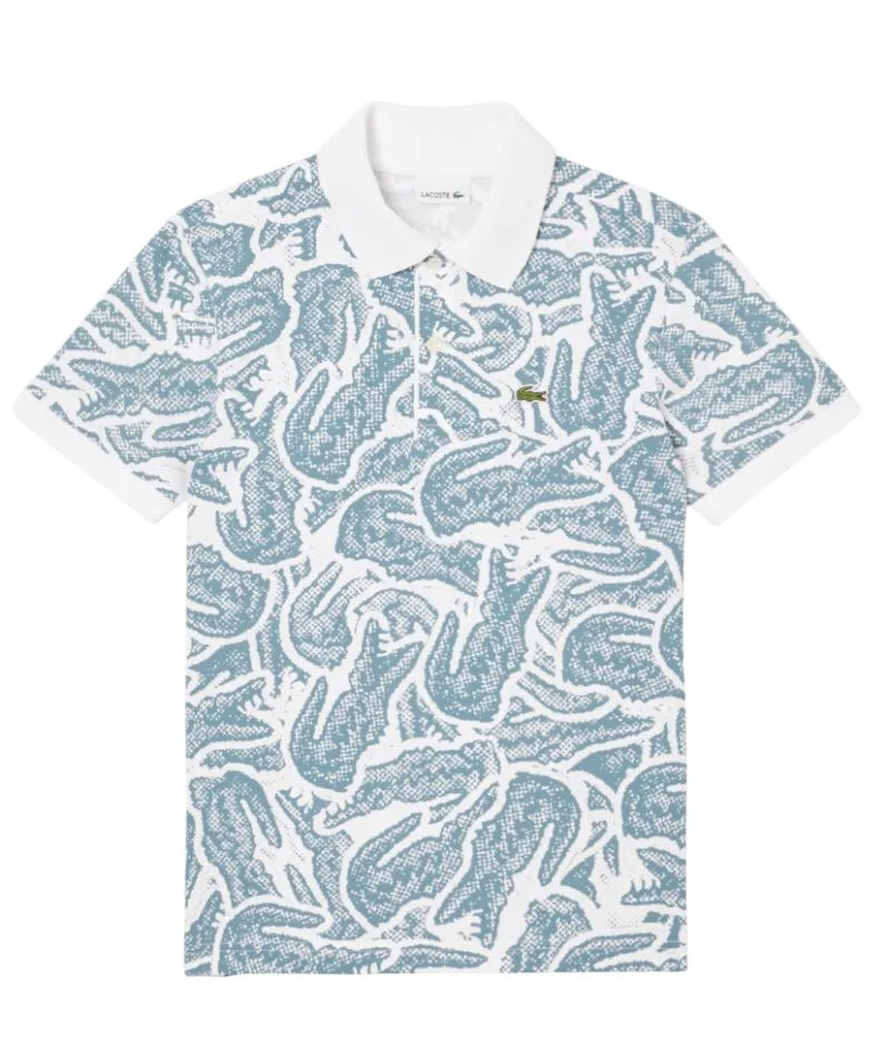PJ8466_I0N_24 Lacoste Kids Petit Piqué Print