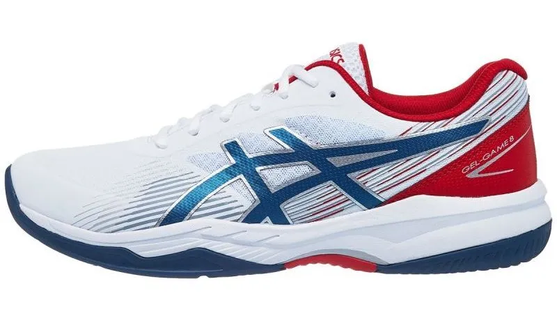 Asics Gel-Game 8 - white/mako blue