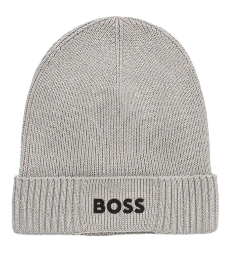 50499423-271 BOSS Logo-Detail Beanie