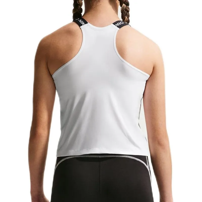 Nike Kids Pro Sleeveless - white/black