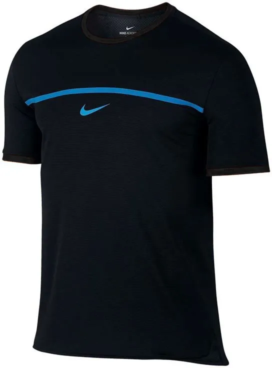 nike-rafa-challenger-top-short-sleeve-premier-black-total-orange-light-photo-blue Nike Rafa Challenger Top Short Sleeve Premier - black/total orange/light photo blue