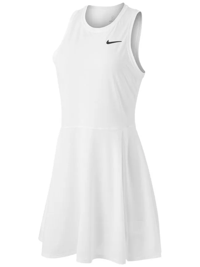 Nike Court Dri-Fit Advantage Dress W - white/black Nike Court Dri-Fit Advantage Dress W - white/black