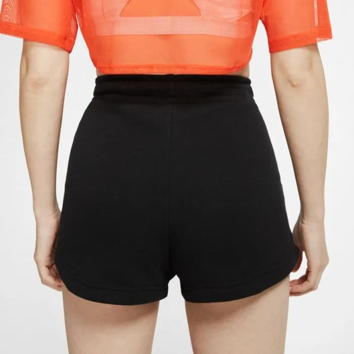 nike-sportswear-essential-short-french-terry-w-black-white-4 Nike Sportswear Essential Short French Terry W - black/white