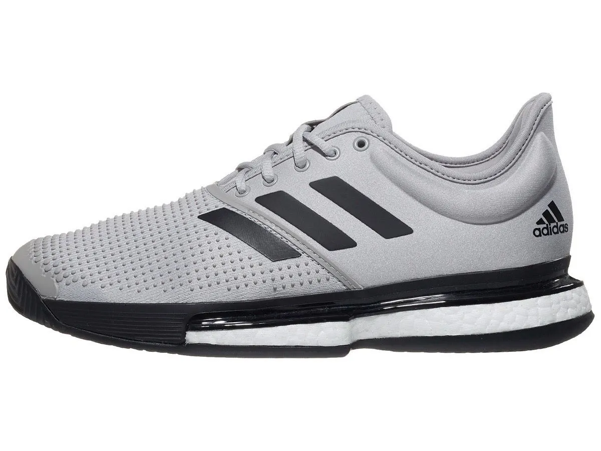 Adidas SoleCourt M Primeblue - grey two/core black/cloud white