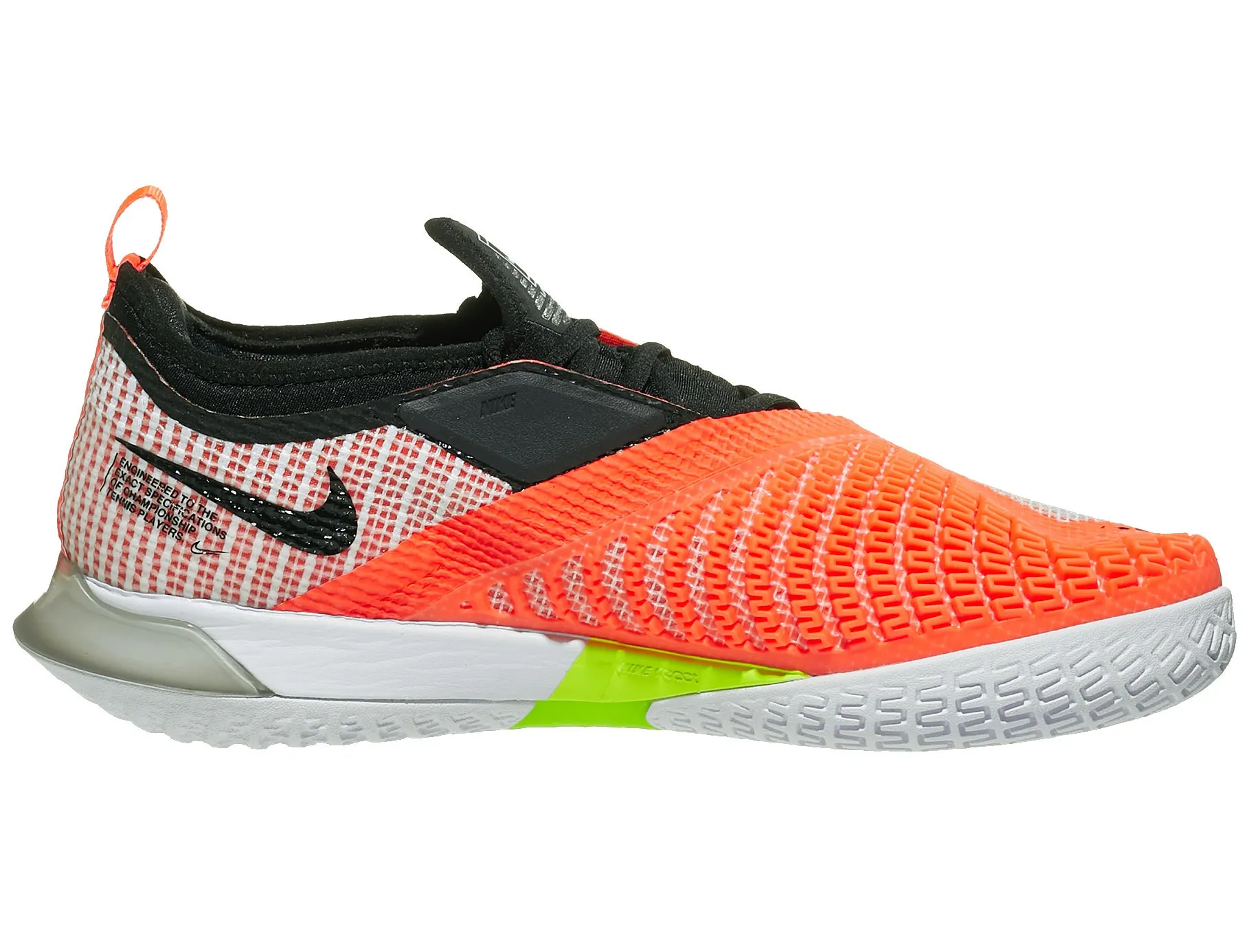 Nike React Vapor NXT - white/black/hyper crimson volt