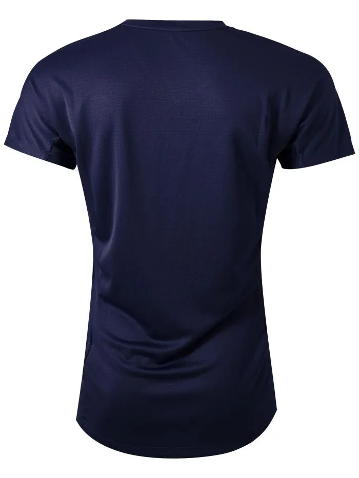Nike Court Dri-Fit Challenger Top SS Rafa - obsidian/white