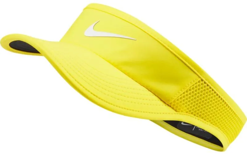 Nike Aerobill Feather Light Visor - opti yellow/white