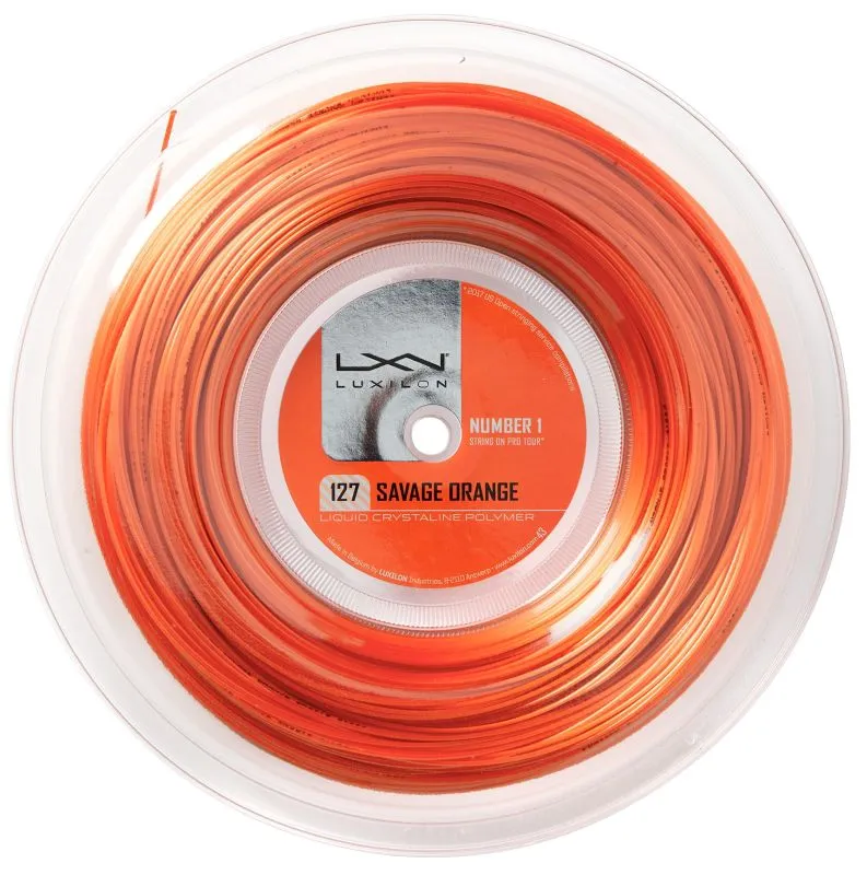 Luxilon Savage Orange 127 (200 m)