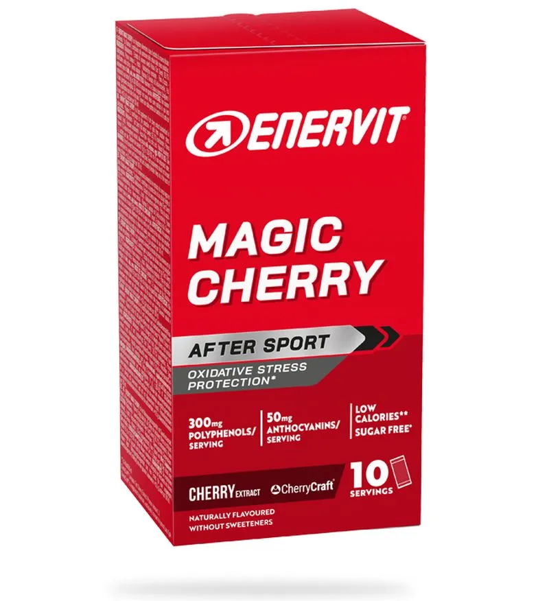 Enervit Magic Cherry 10 x 9g - tart cherry