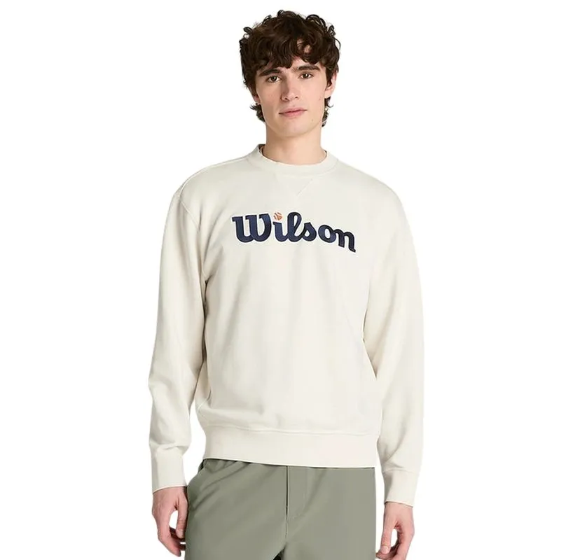 Men's Jumper Wilson Playstate Crew - sandrift - Beige
