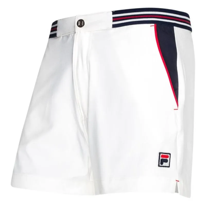 Fila High Tide Shorts Men - blanc de blanc/black iris