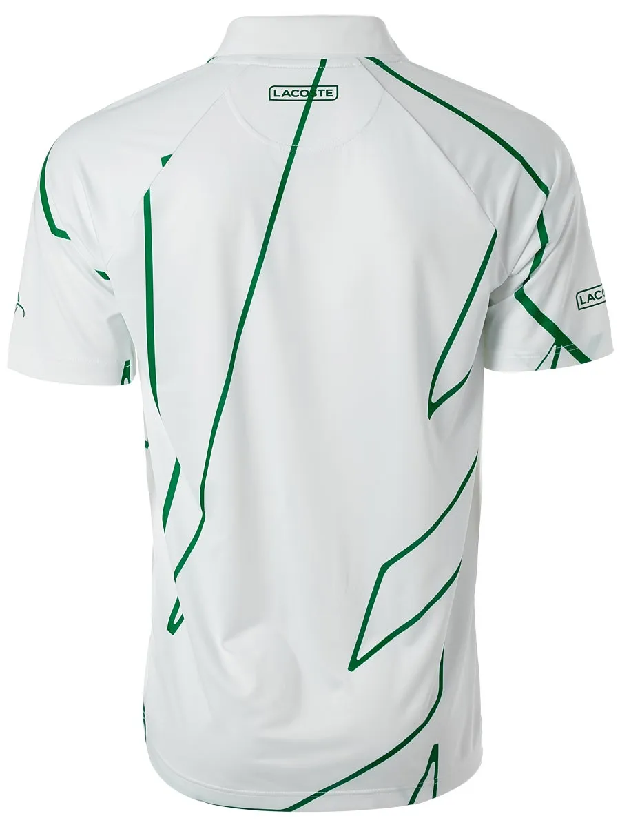 Lacoste Novak Djokovic Melbourne Polo - white/green
