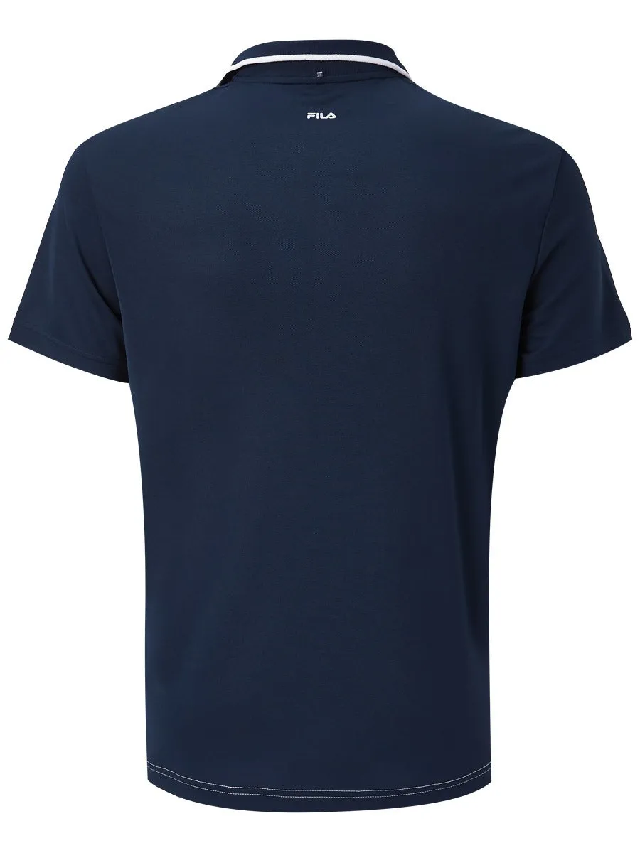 Fila Polo Anton M - white/peacoat blue