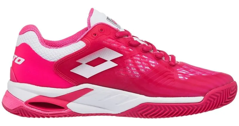 Lotto Mirage 100 Clay W - glamour pink/all white