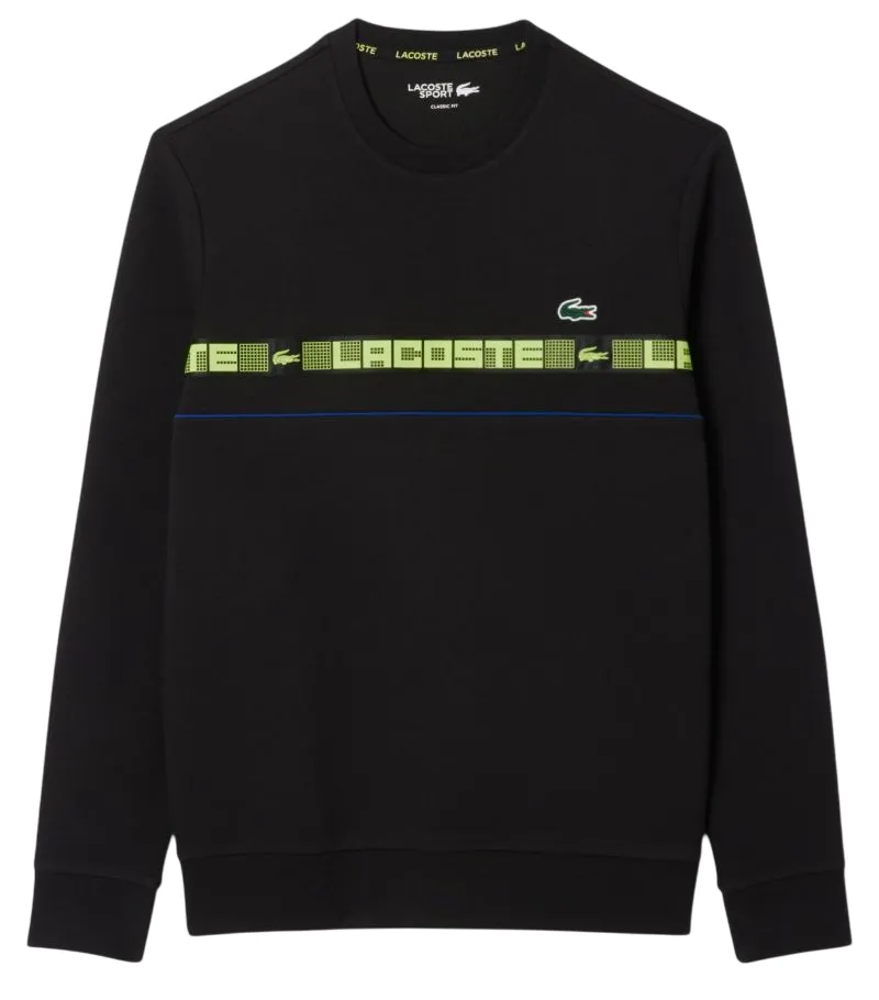 Lacoste Branded Stripe - black 