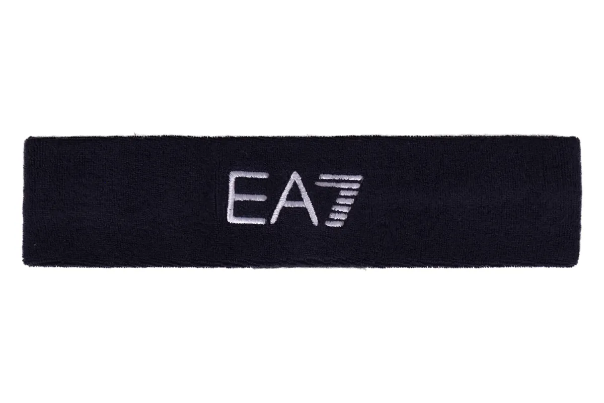 EA7 Man Woven Beanie Hat - night sky/plein air