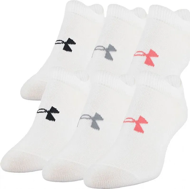 Under Armour Essential - 6 par/white