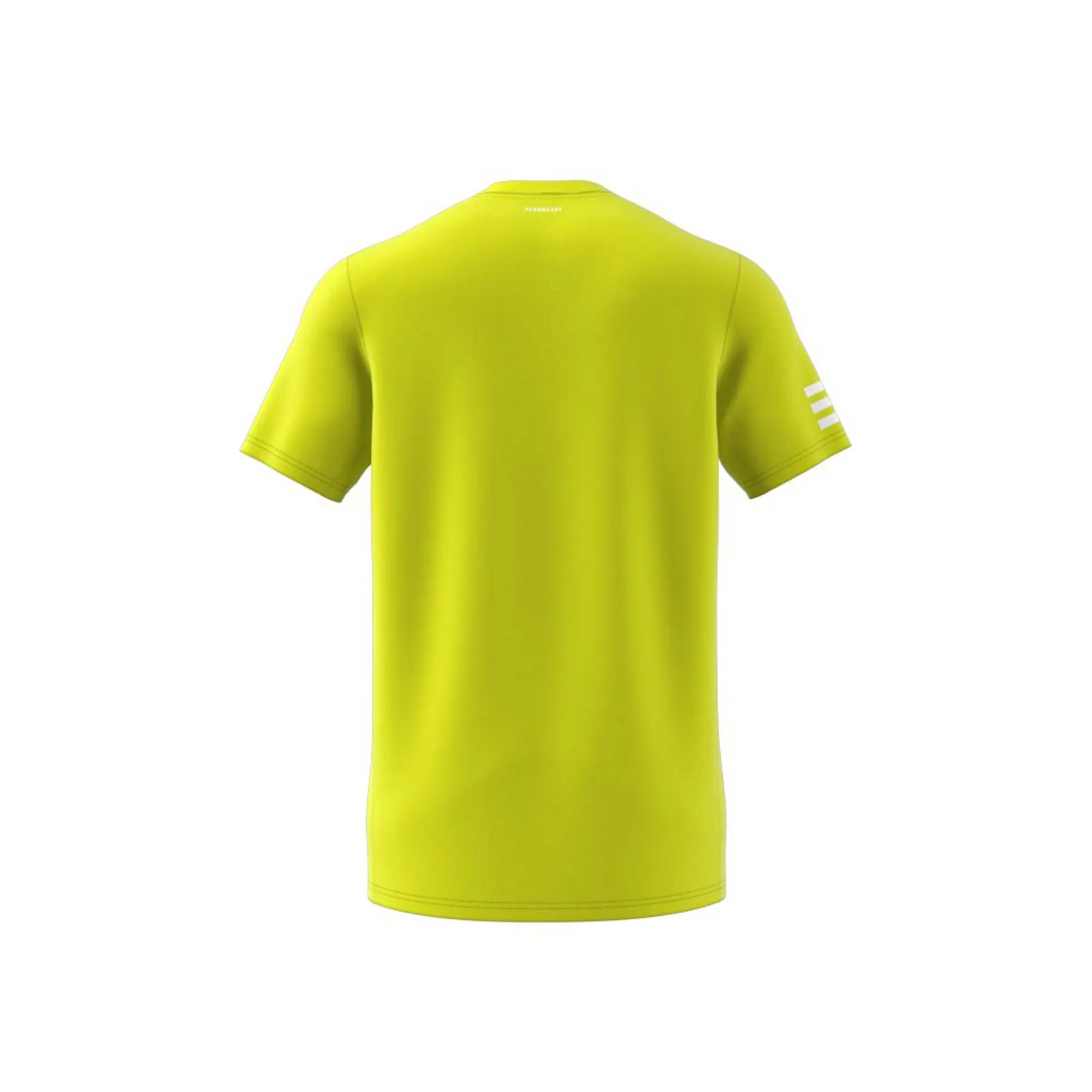 adidas-club-3-stripes-tee-m-acid-yellow-white-2 Adidas Club 3-Stripes Tee M - acid yellow/white