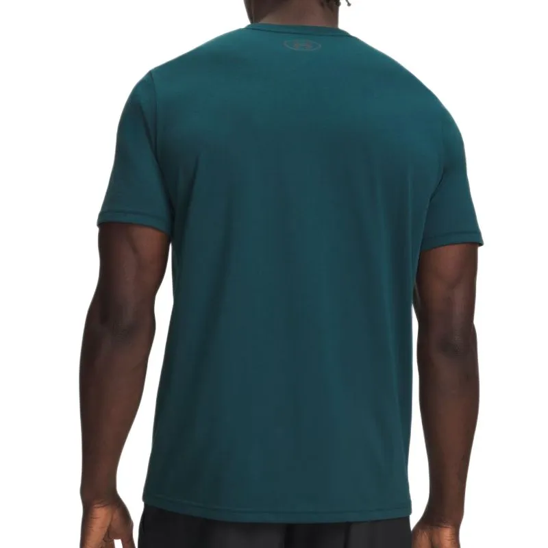 Under Armour Left Chest Logo Short Sleeve - arden green/black