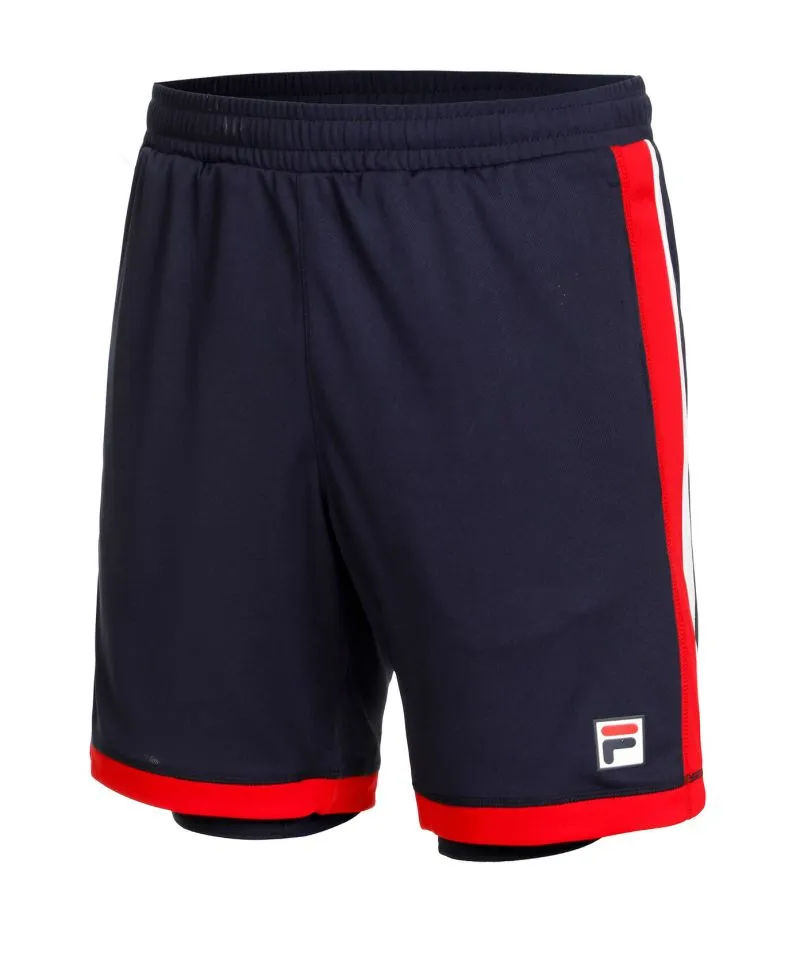 FBM231006E-1502 Fila Shorts Fabio - navy/fila red