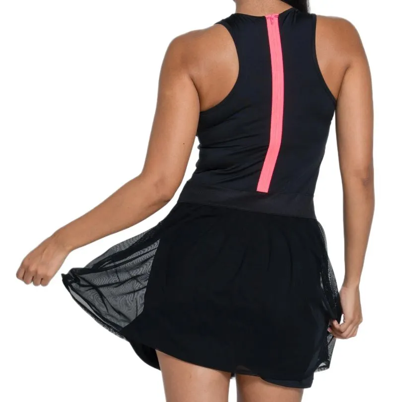 Lucky in Love Next Level Dress - black