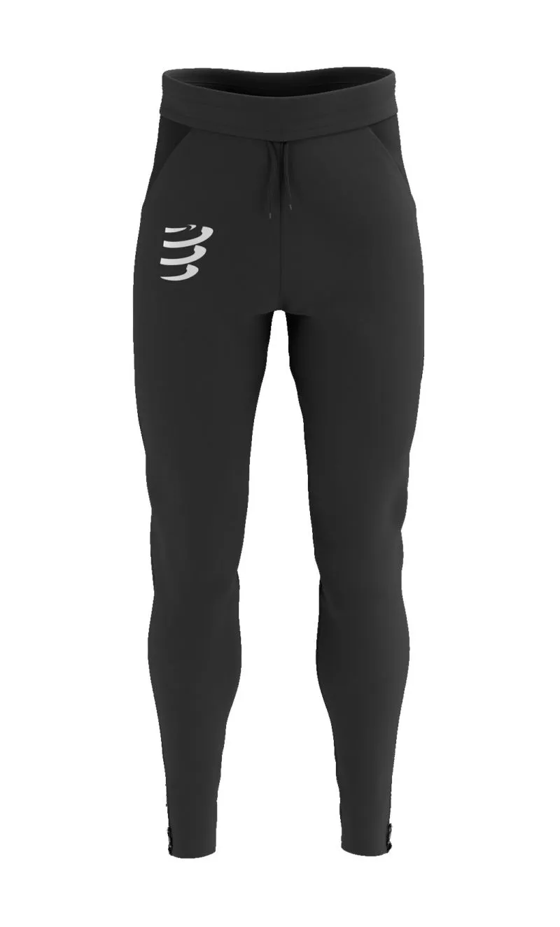 windproof_pants Compressport Hurricane Windproof Seamless Pants - black