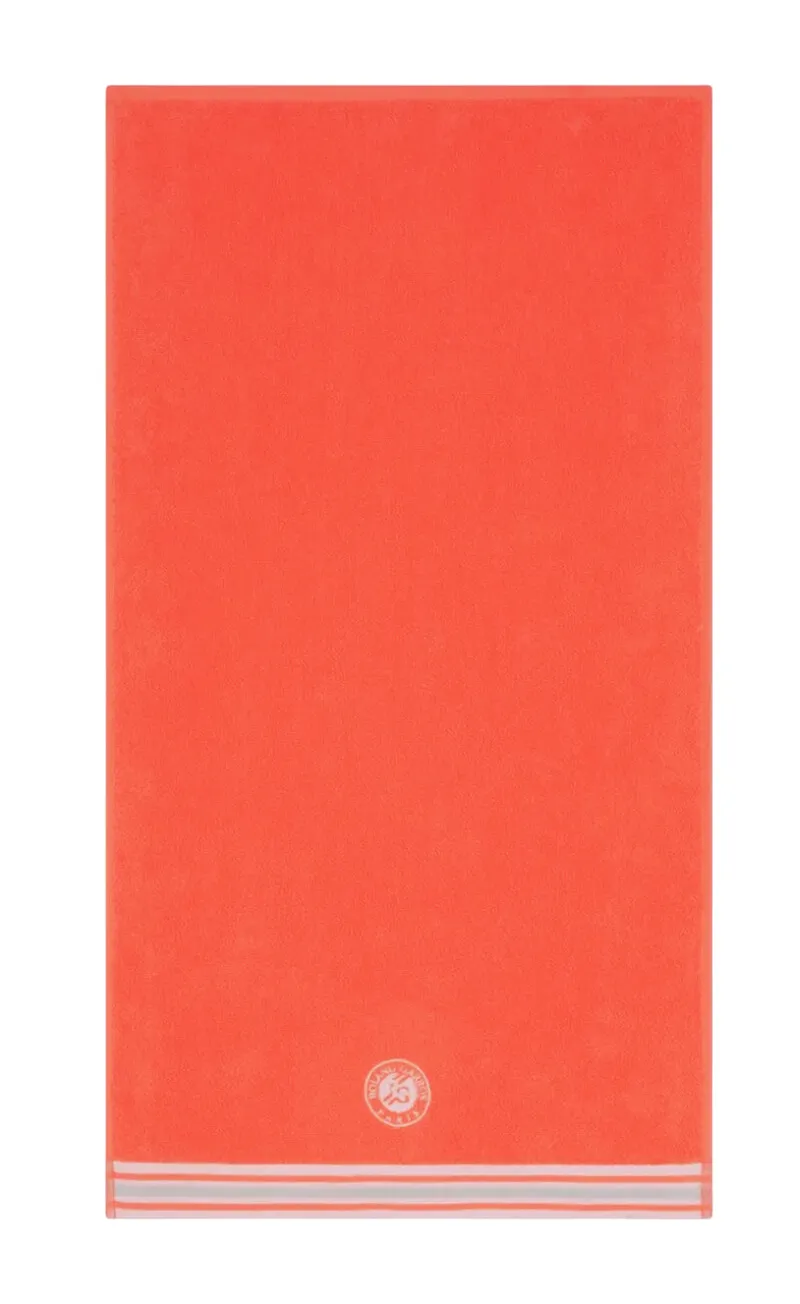 Roland Garros Sporty Chic Towel Kit - coral