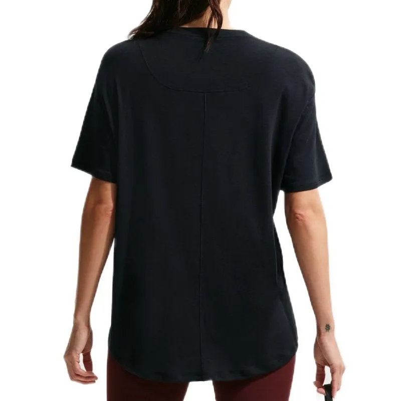 Nike One Relaxed Dri-Fit Short Sleeve - black/white