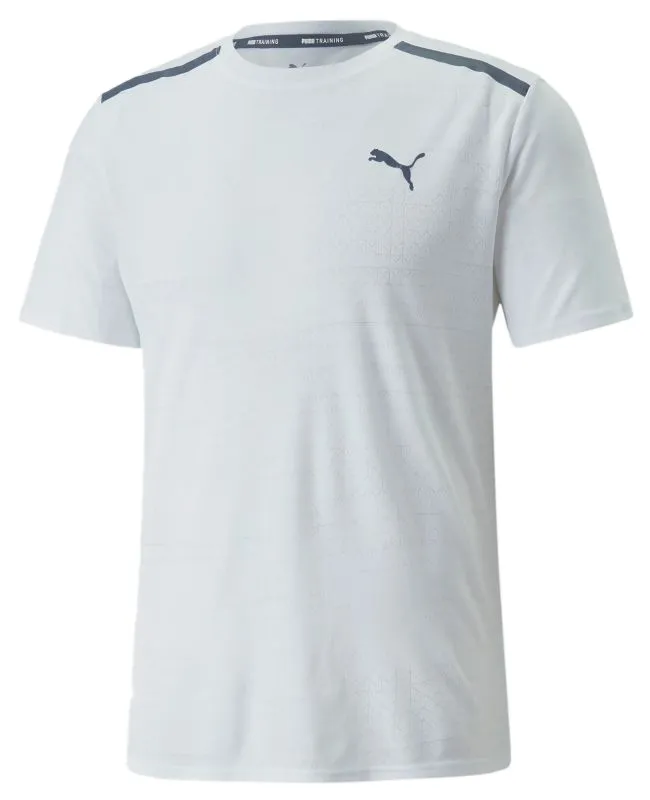 Puma Train Jacquard Short Sleeve Tee - puma white