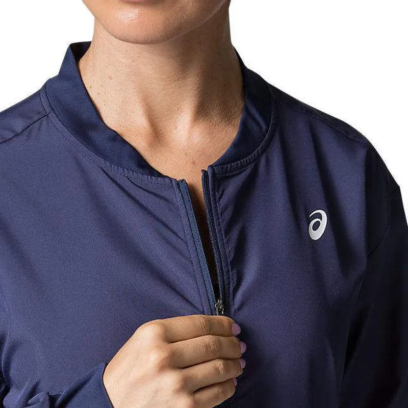 asics-club-w-woven-jacket-peacoat-5 Asics Club W Woven Jacket - peacoat