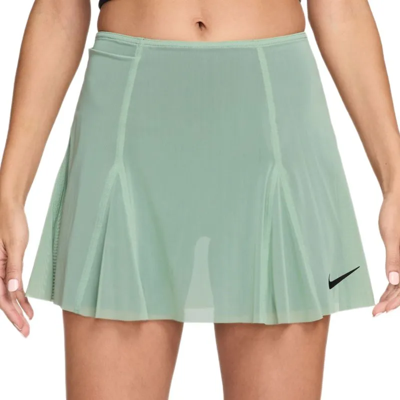 Nike Court Paris Slam High Waisted Tennis - steam/black spruce/black