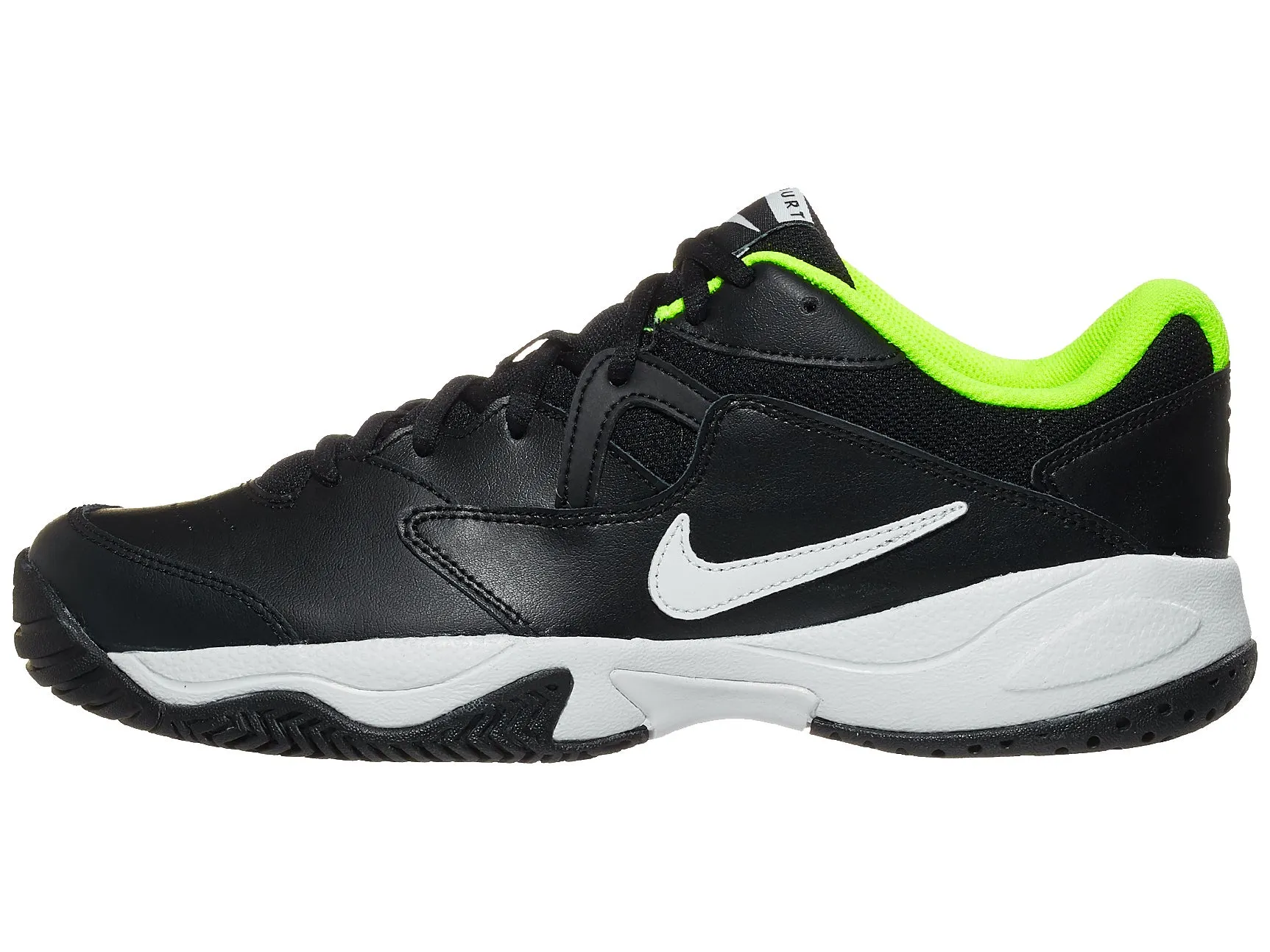 Nike Court Lite 2 - black/white/volt
