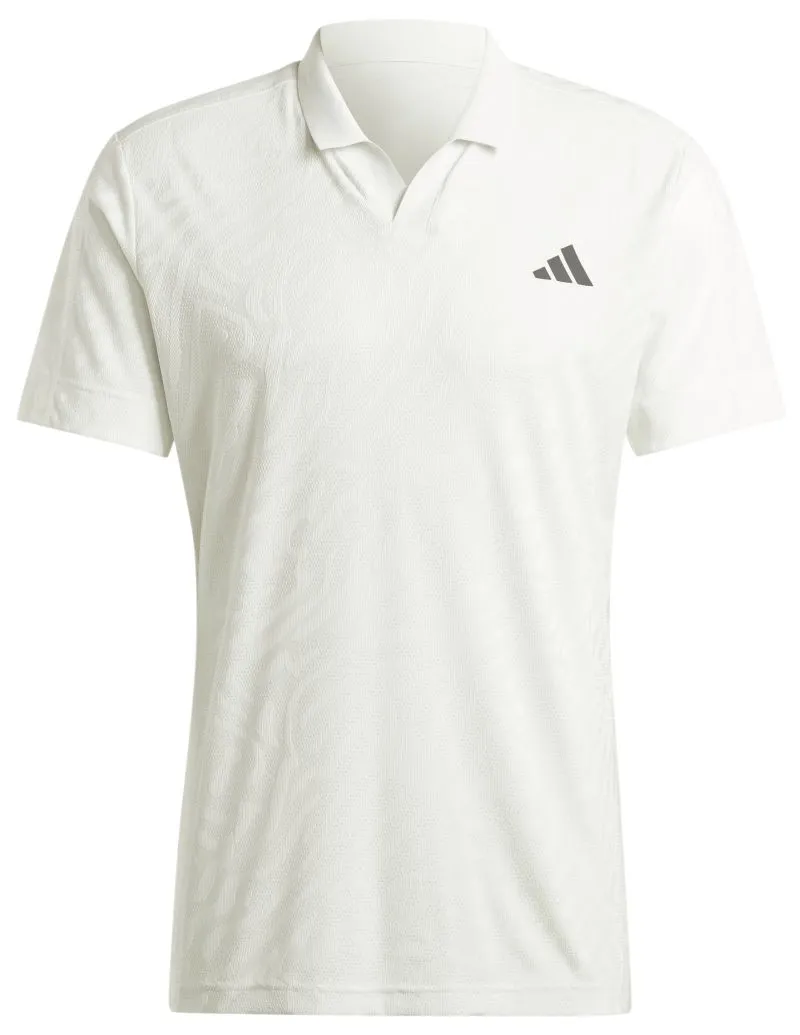 Adidas Tennis Airchill Pro Freelift Polo - off white/crystal jade