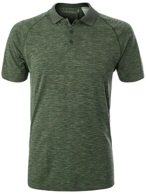 Wilson M F2 Seamless Polo - vineyard green