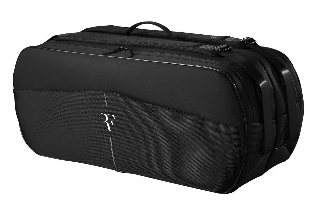 WR8043301_1_RF_Collection_Tournament_Bag_9PK_Black Wilson RF Tournament Racquet 9PK