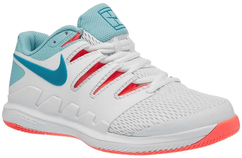 Nike WMNS Air Zoom Vapor X - white/neo turquoise/bleached aqua/hot lava
